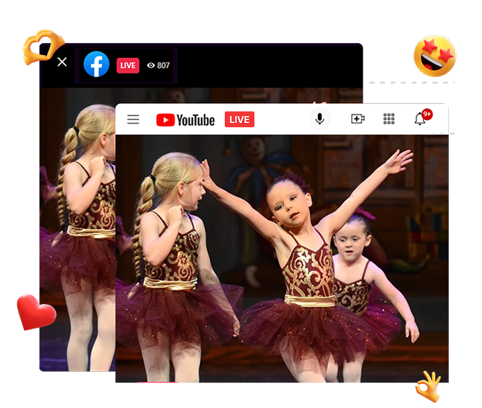 Multistreaming live events to Facebook, YouTube, and multiple platforms using Livepush